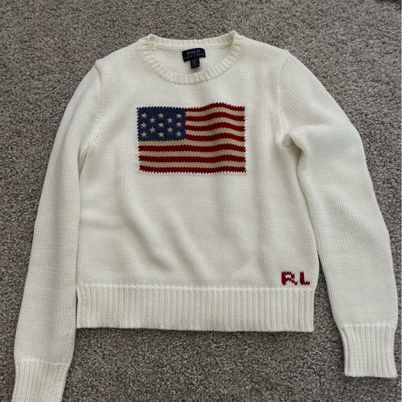 Ralph Lauren Tops - Ralph Lauren flag sweater